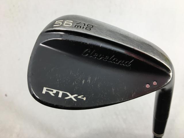 画像：クリーブランド RTX-4 ブラックサテン ウェッジ 56.10 MID 2018 NSプロ MODUS3 TOUR120