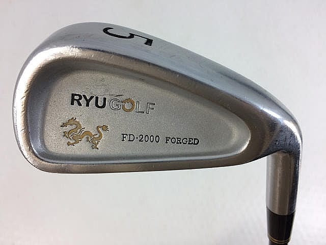 画像：RYU GOLF FD-2000 フォージド アイアン オリジナルカーボン